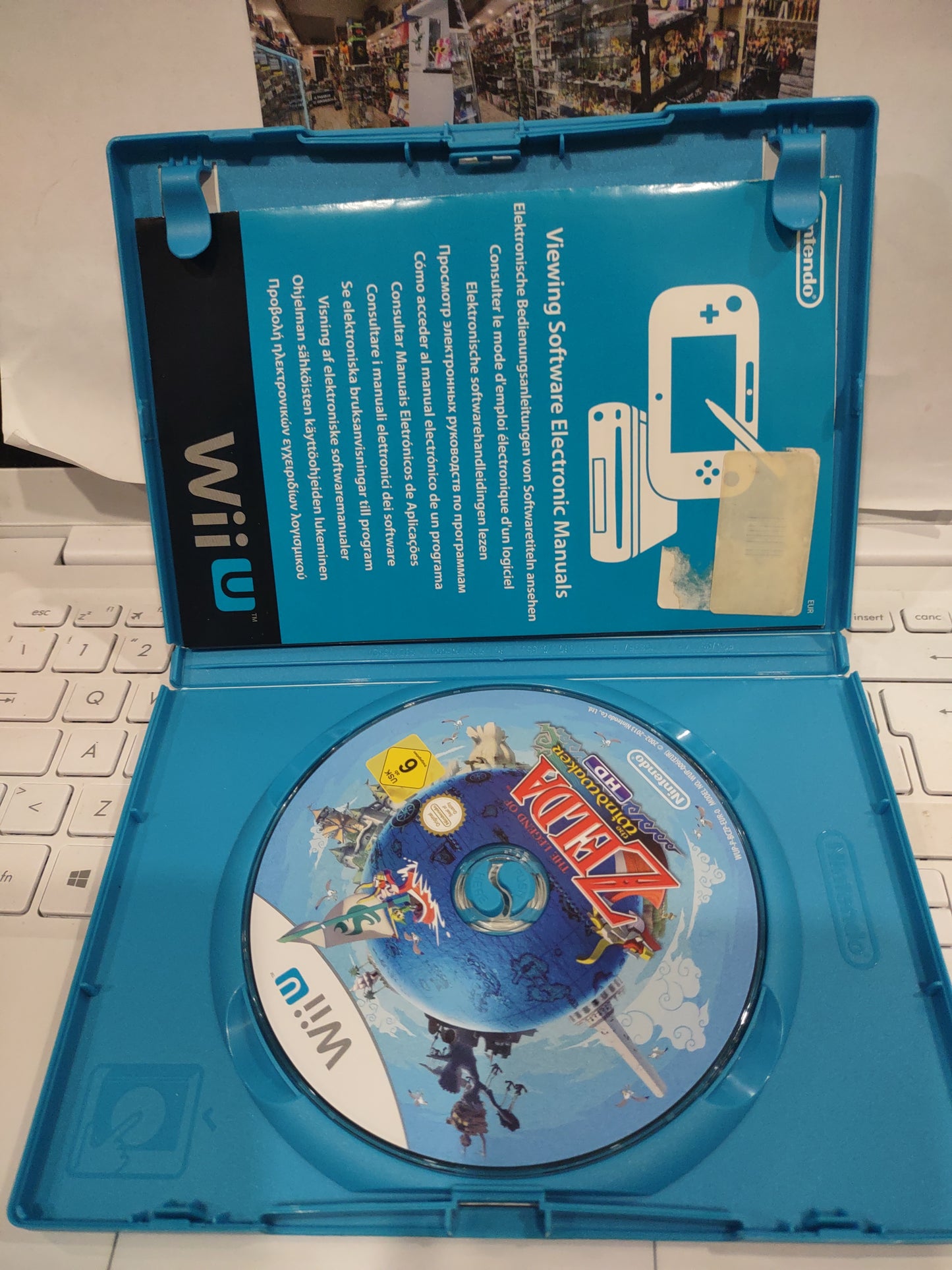 Gioco Nintendo Wii U the Legend of Zelda the windwaker HD