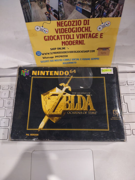 Gioco Nintendo 64 n64 the Legend of Zelda ocarina of Time PAL version