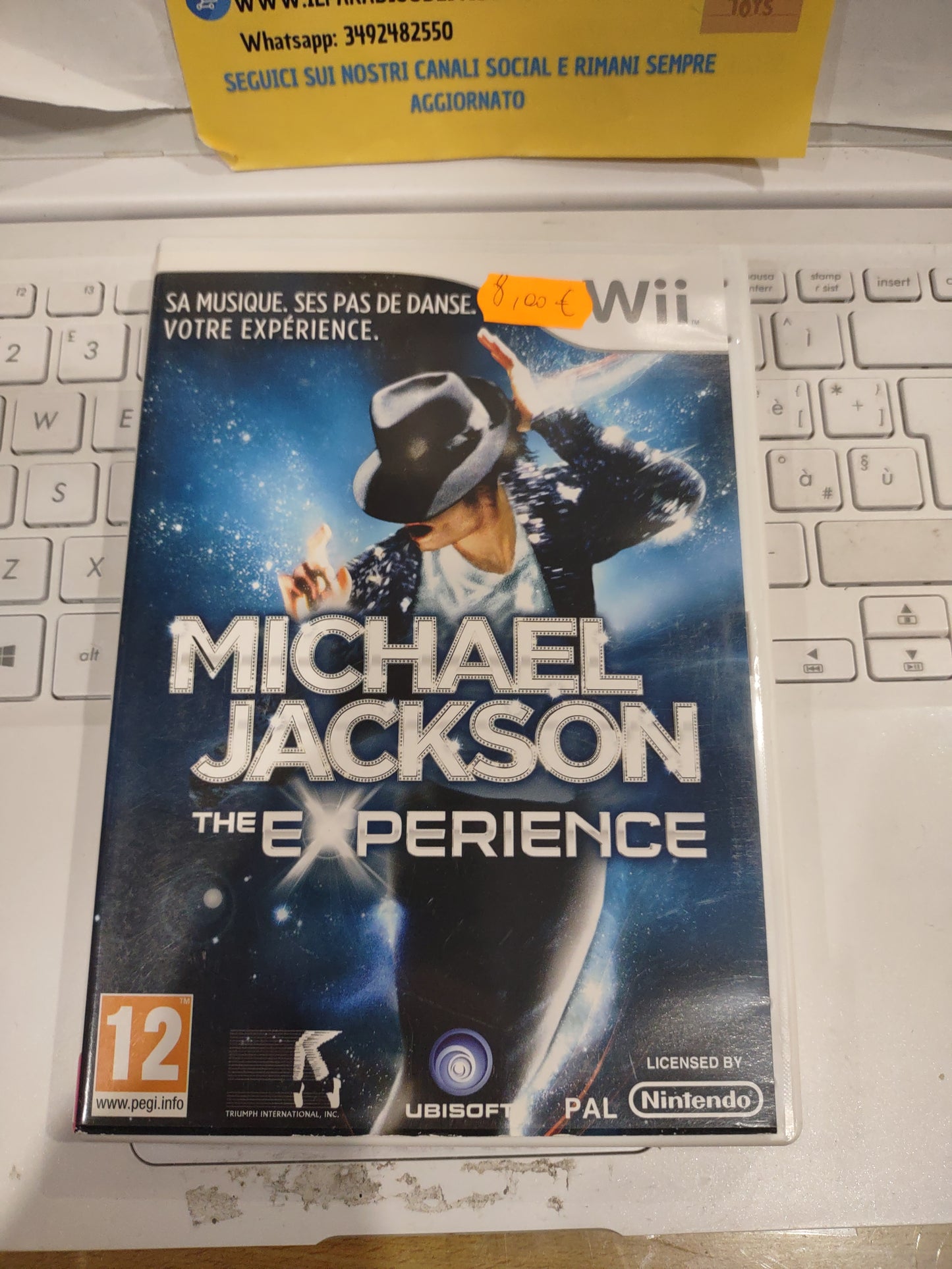 Gioco Nintendo Wii Michael Jackson experience