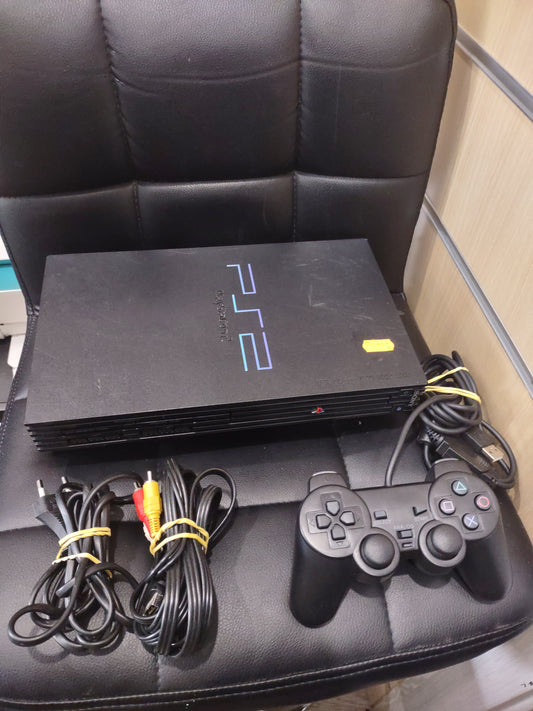 Console PlayStation PS2 Sony black fat PAL 39004 B3