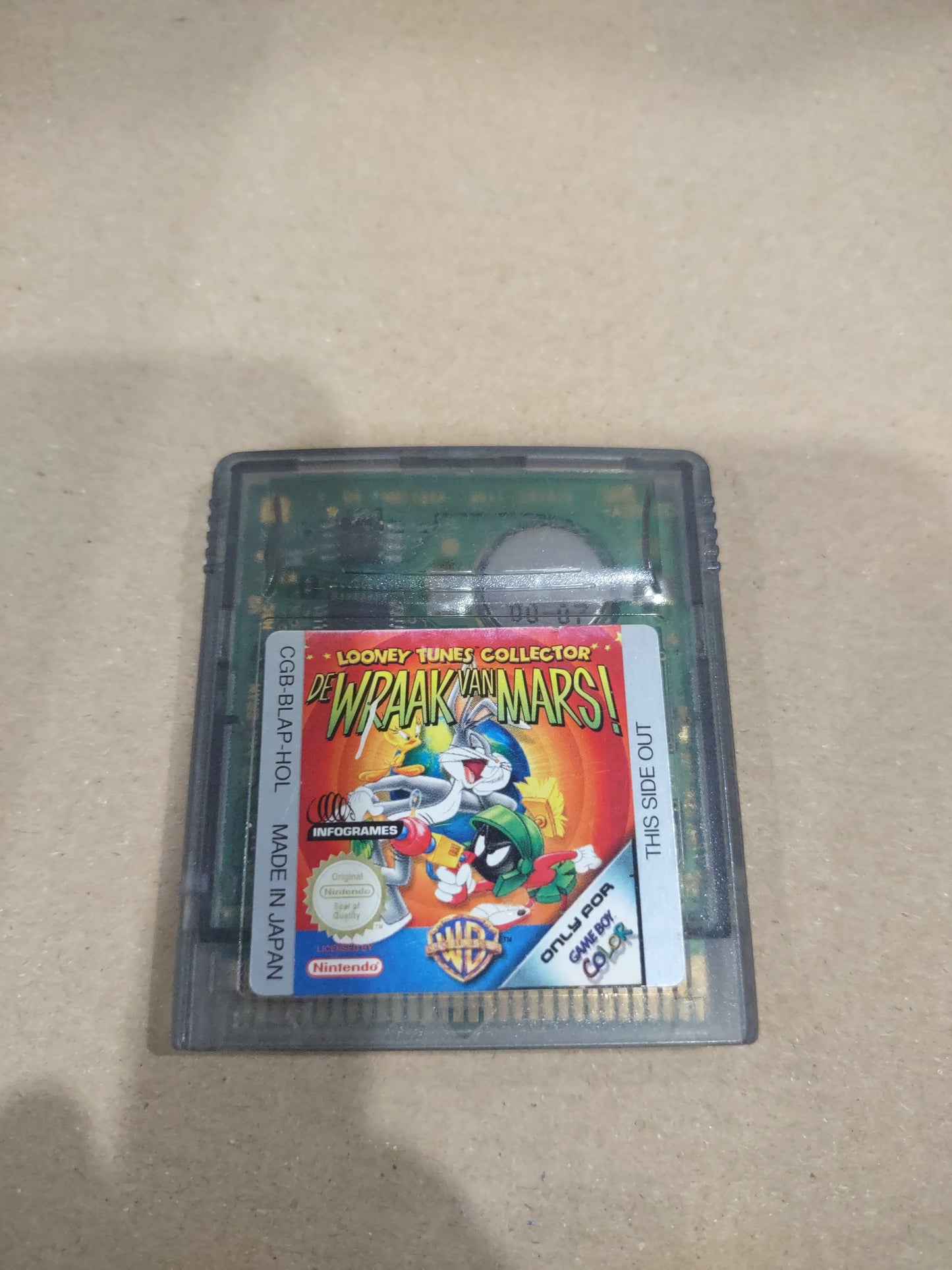 Gioco Nintendo game boy color Looney tunes collector de wrak van mars