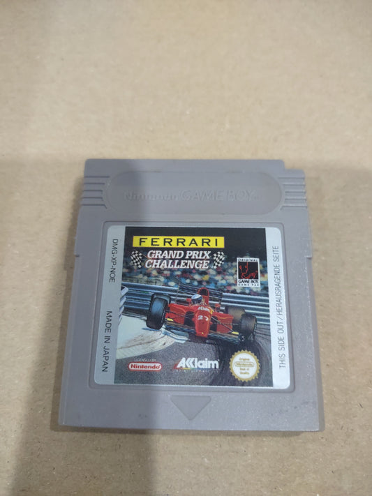 Gioco Nintendo game boy Ferrari Grand Prix challenge