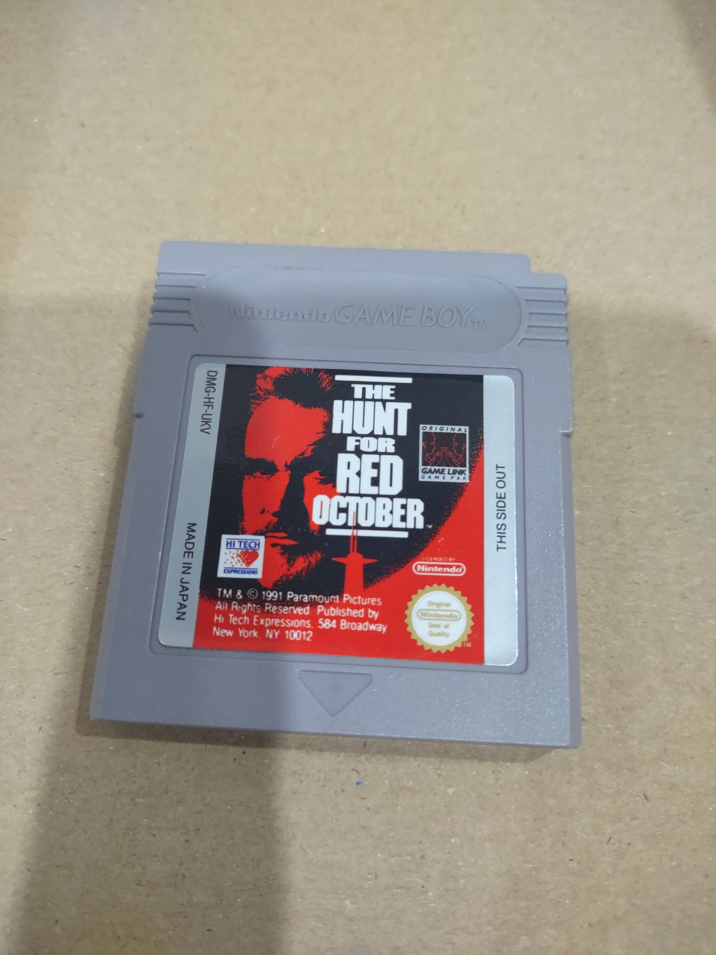 Gioco Nintendo game boy the Hunt for Red october