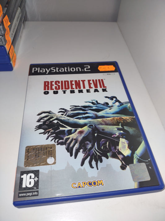 Gioco PlayStation PS2 Resident evil outbreak 1 Ita no istruzioni