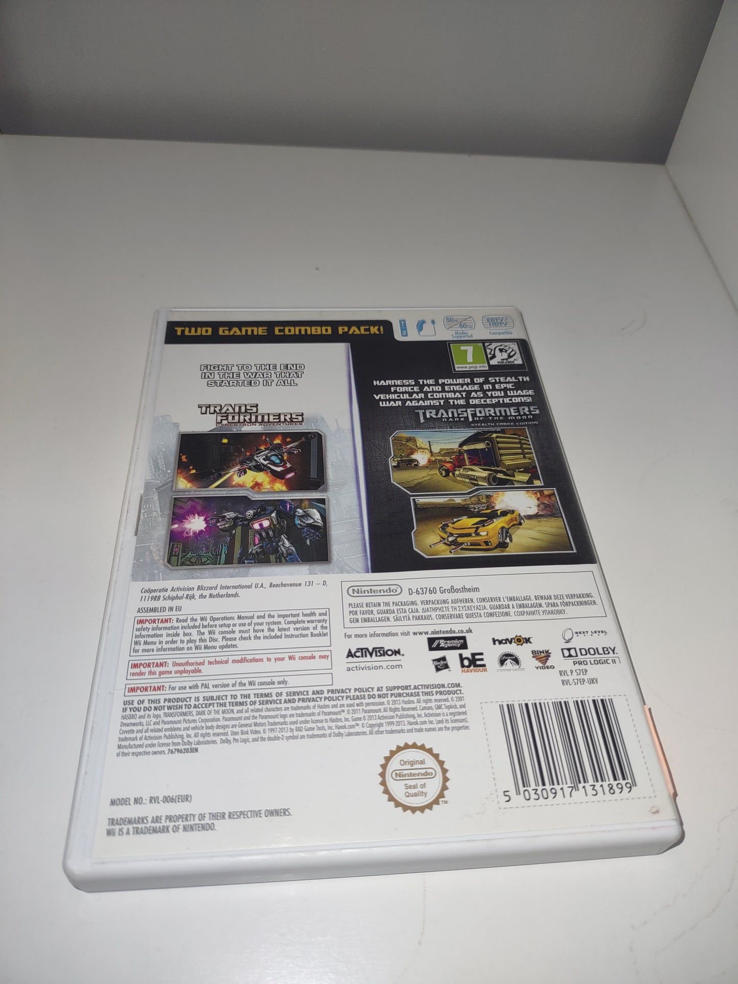 Gioco Nintendo Wii Transformers ultimate Battle EDITION