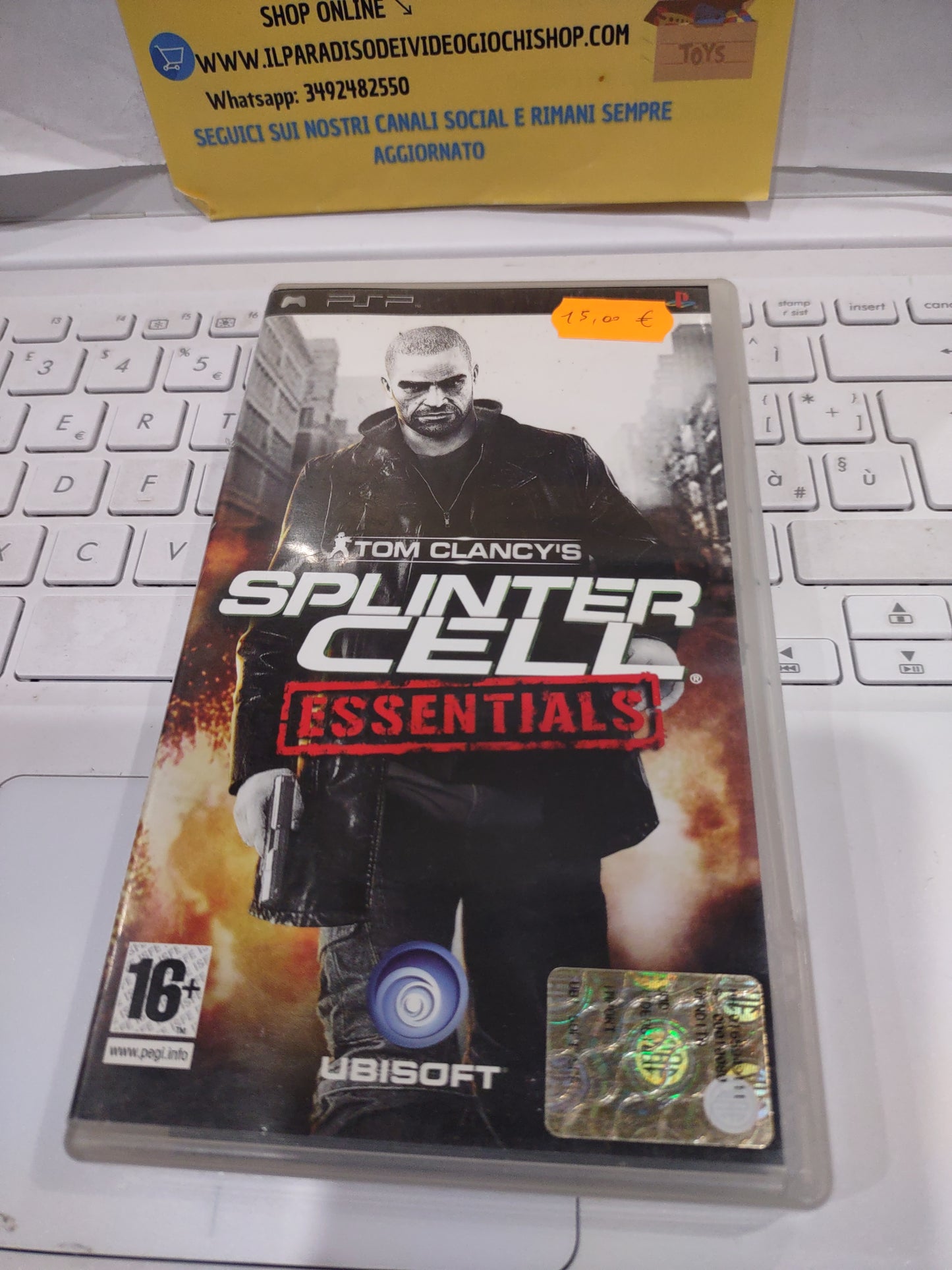 Gioco PSP PlayStation Tom clancy's Splinter Cell essentials