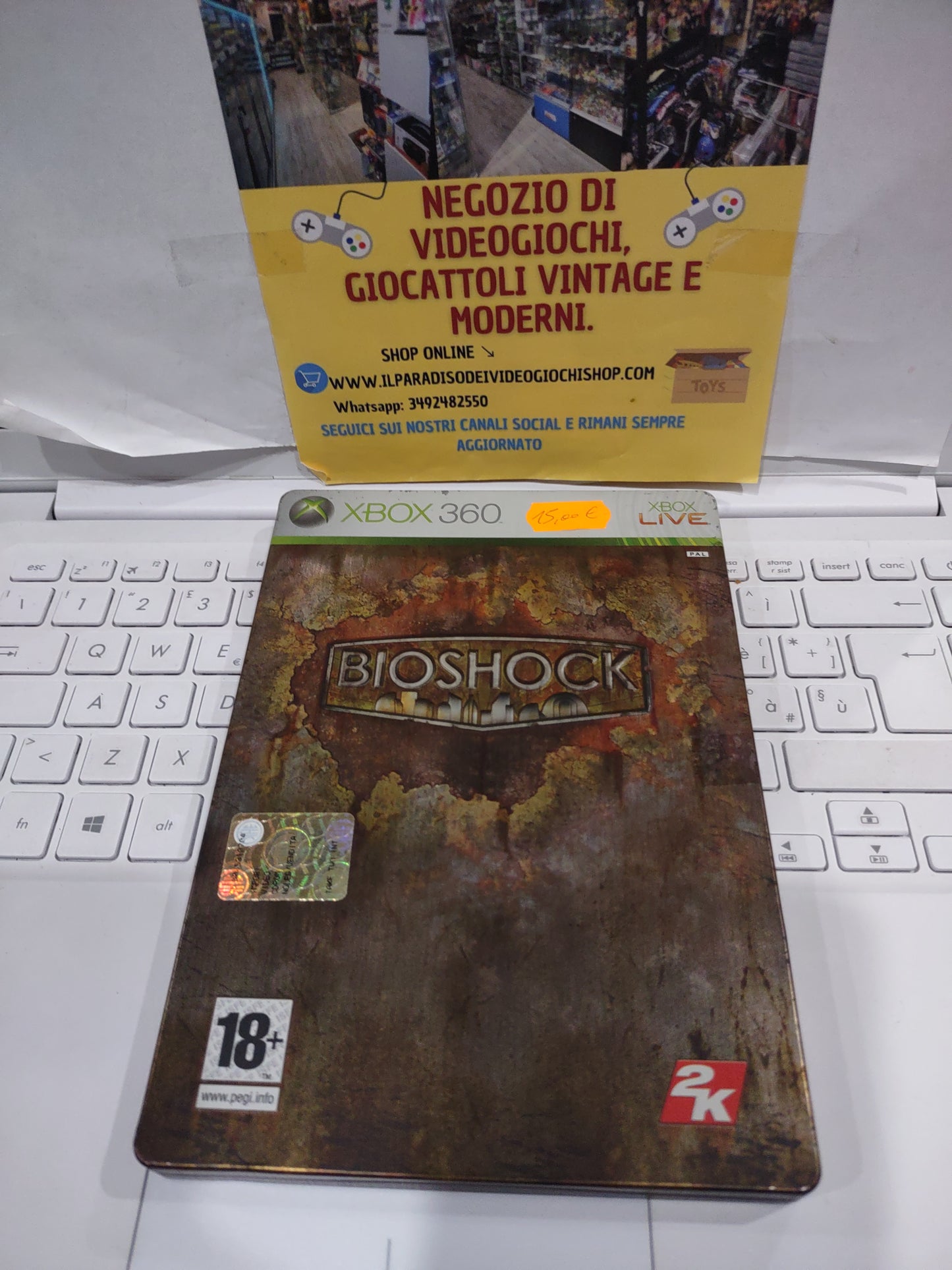 Gioco Xbox 360 BioShock steelbook Limited