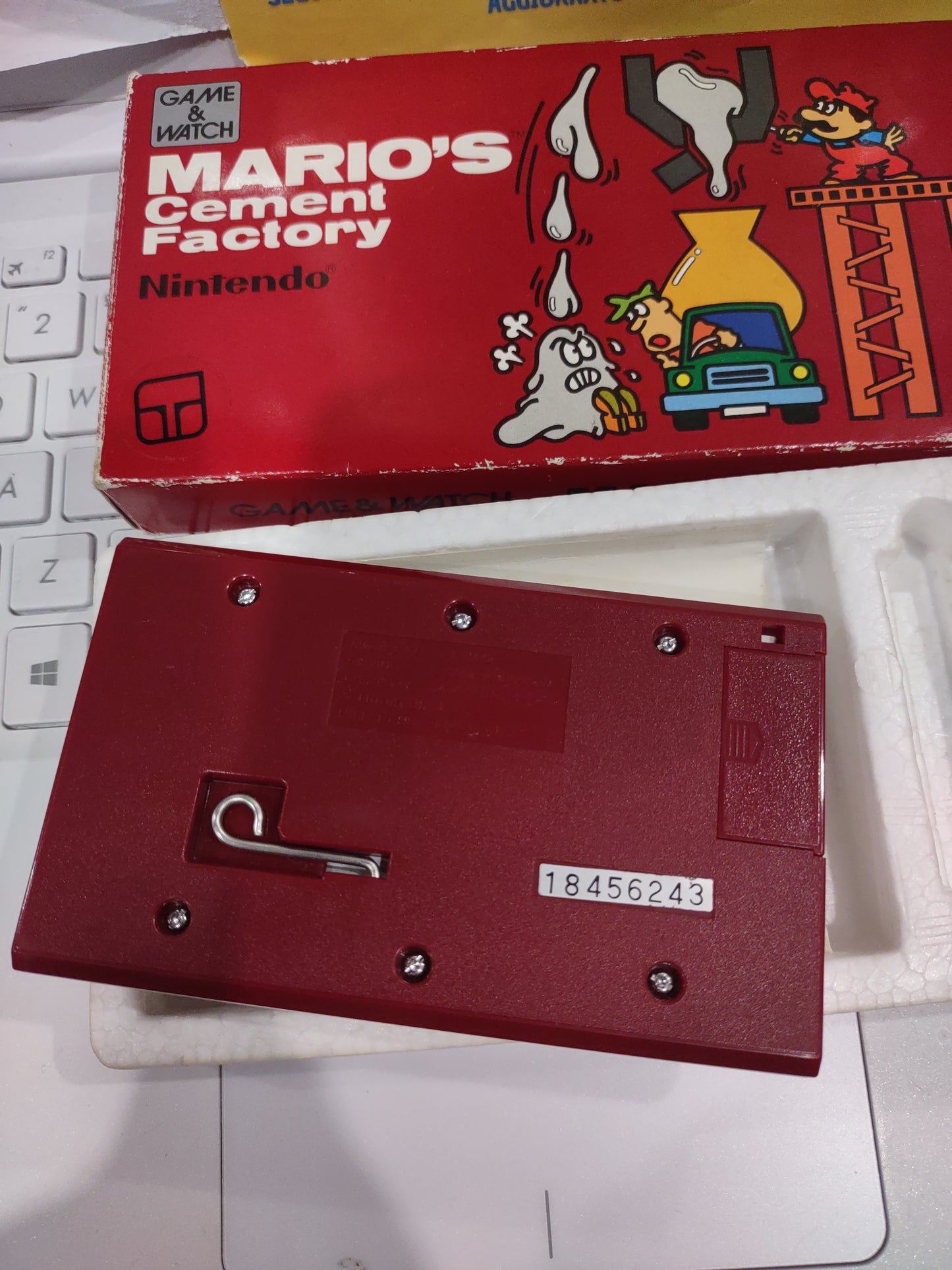 Gioco Nintendo game & Watch mario's cemento factory