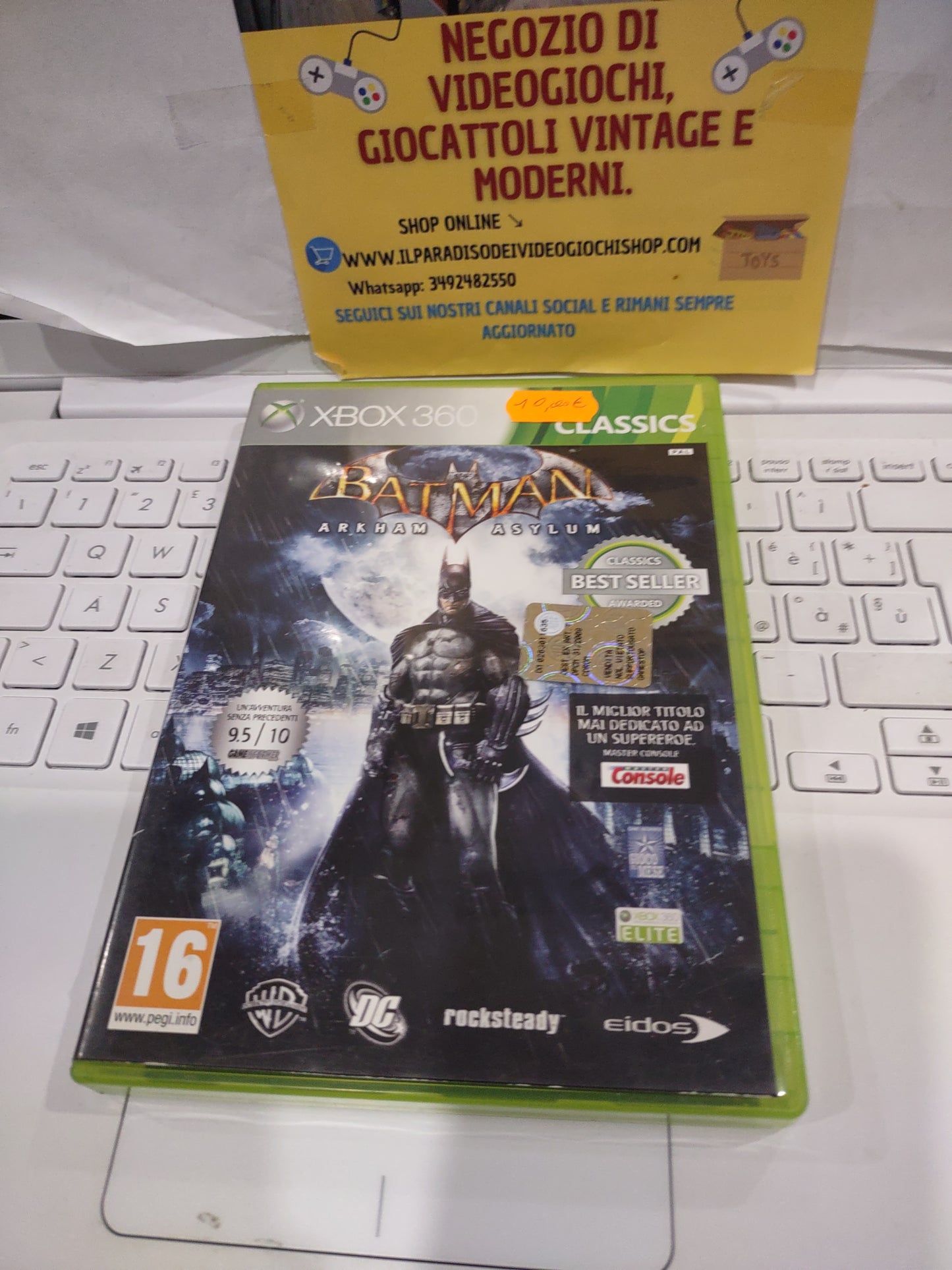 Gioco Xbox 360 Batman Arkham asylum