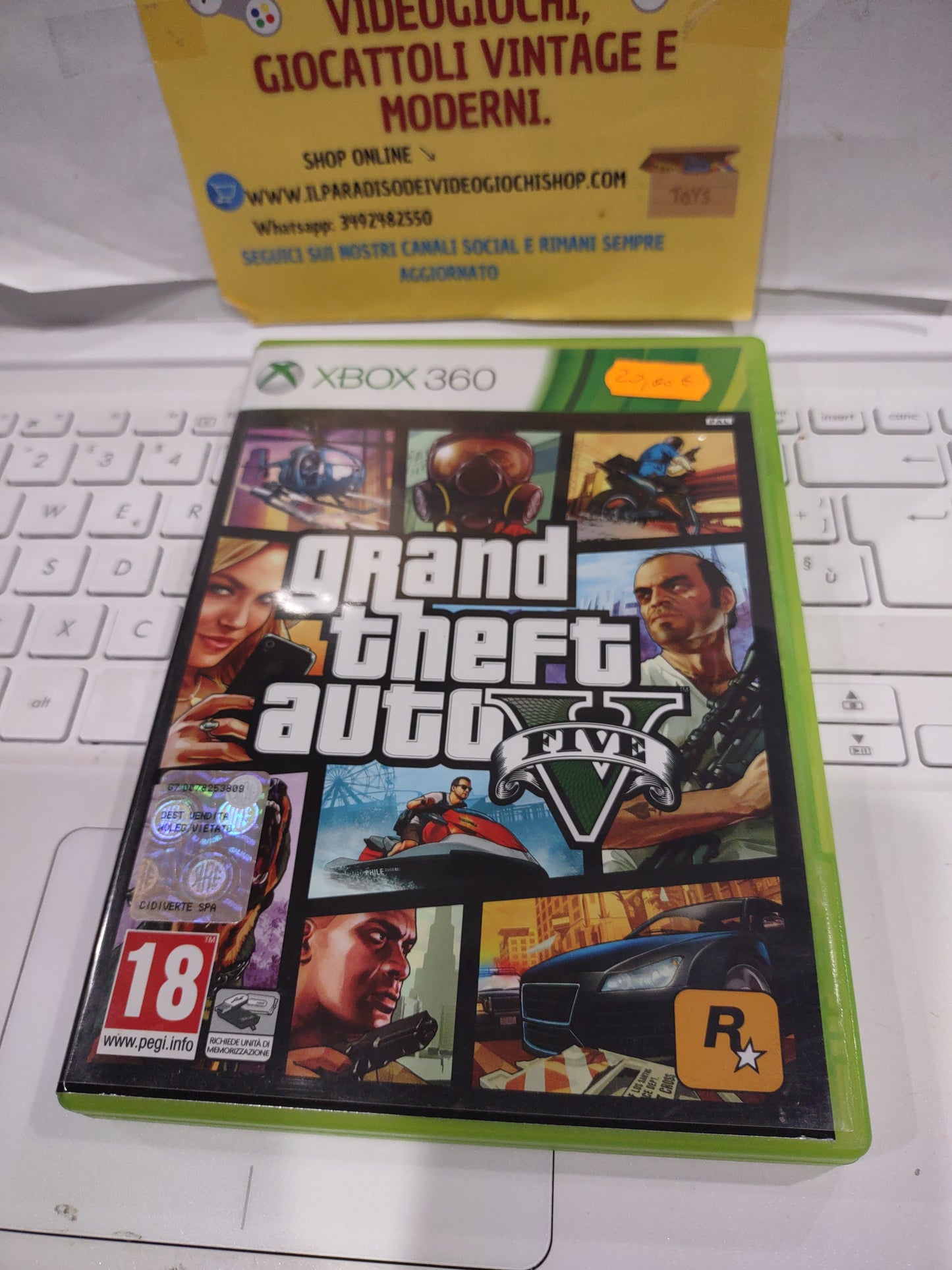 Gioco Xbox 360 GTA v Grand theft auto five