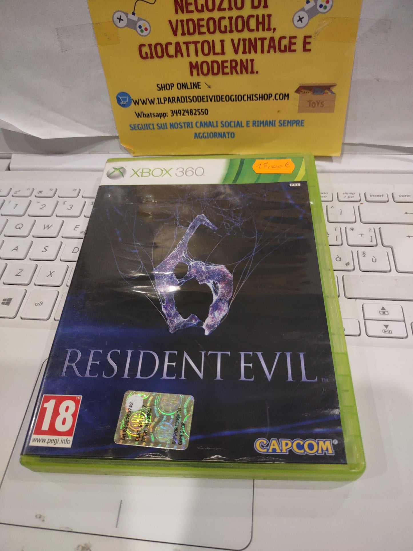 Gioco Xbox 360 Resident evil 6