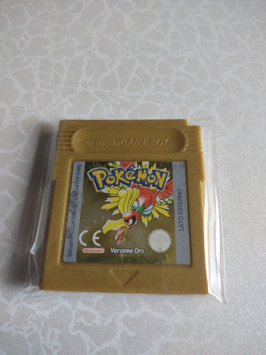 Gioco Nintendo gameboy Pokémon versione oro