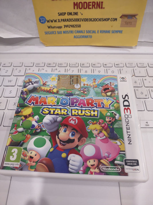 Gioco Nintendo 3ds Mario party star Rush
