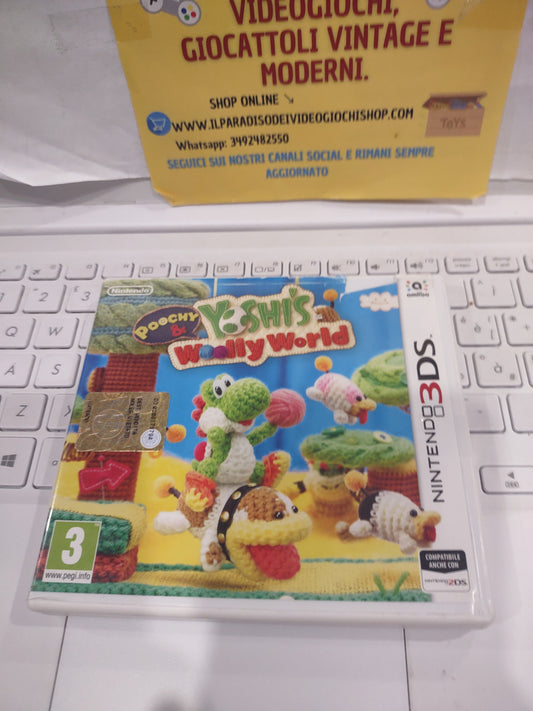 Gioco Nintendo 3ds poochy & yoshi's woolly world