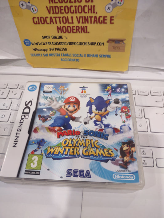 Gioco Nintendo Ds Mario & Sonic at the Olympic Winter games