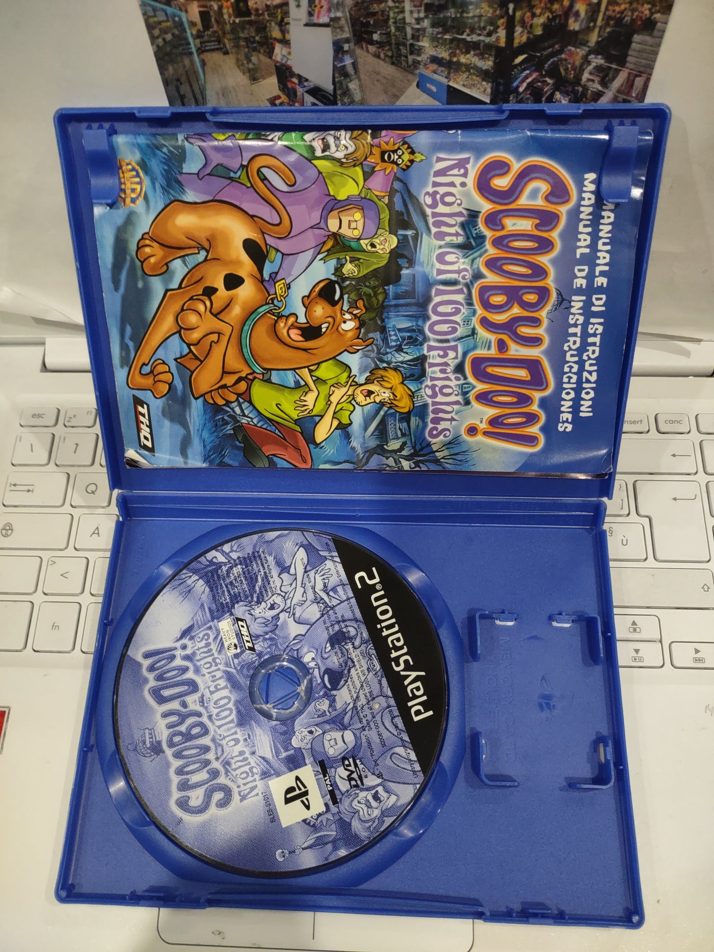 Gioco PlayStation PS2 Scooby-Doo night of 100 frights