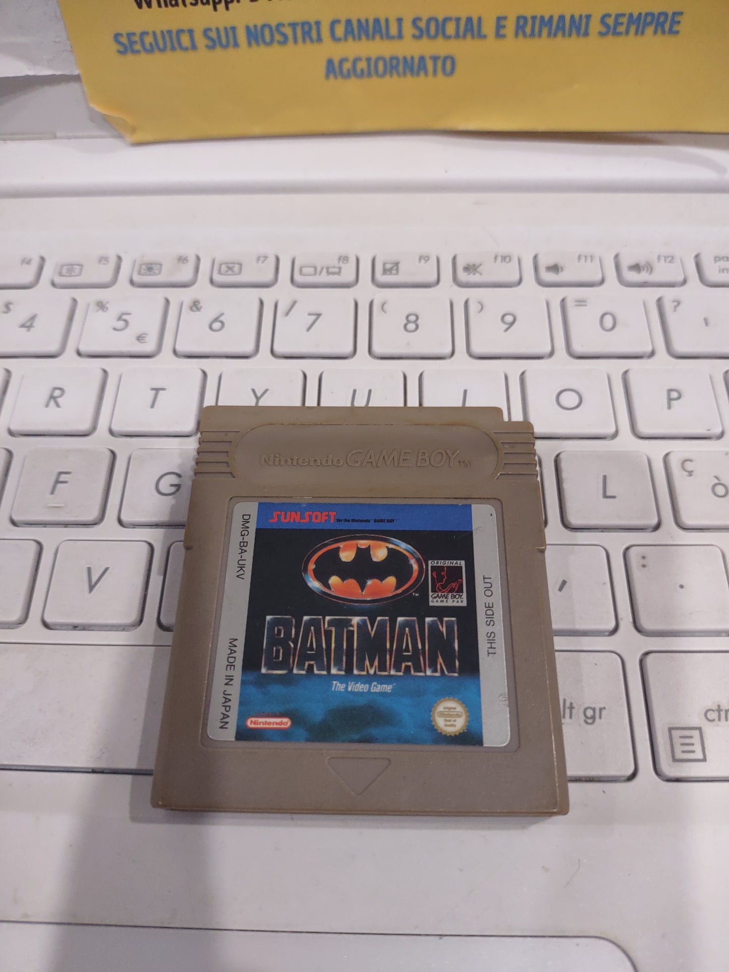 Gioco Nintendo game boy the video game Batman