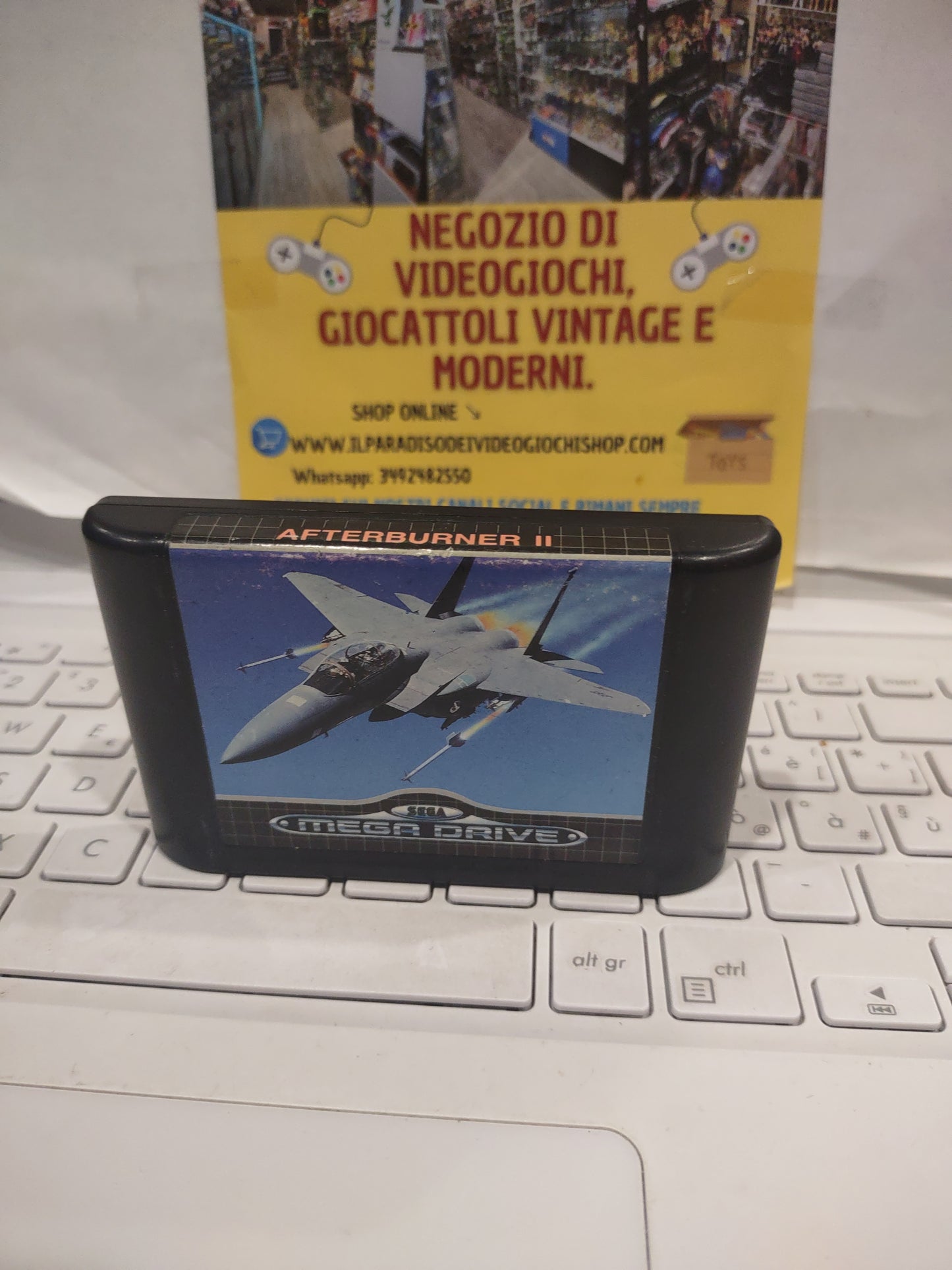 Gioco sega Mega drive afterburner 2