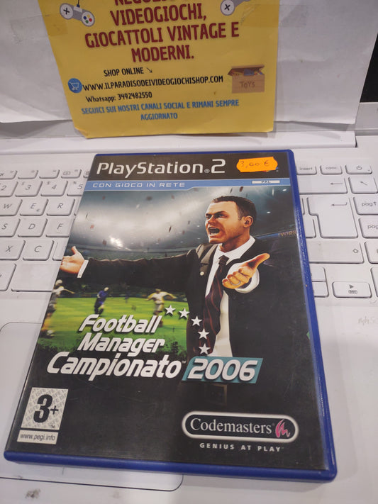 Gioco PlayStation PS2 football manager campionato 2006