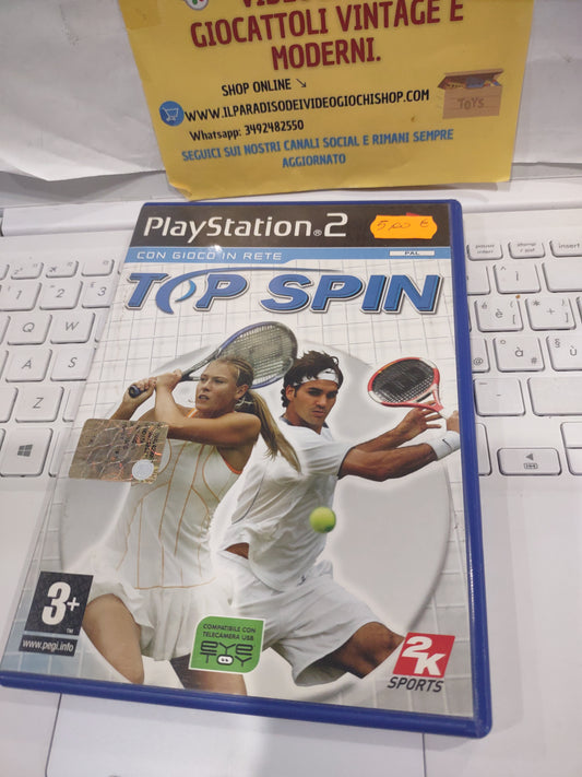 Gioco top spin PlayStation PS2 completo