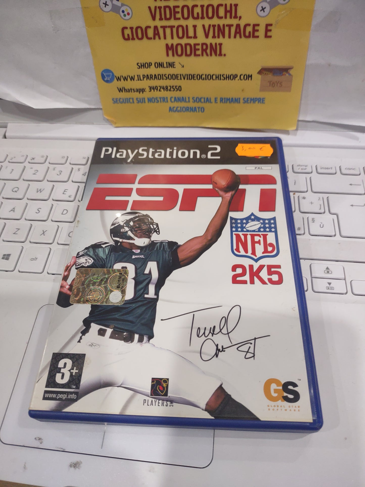Gioco PlayStation PS2 espn NFL 2k5