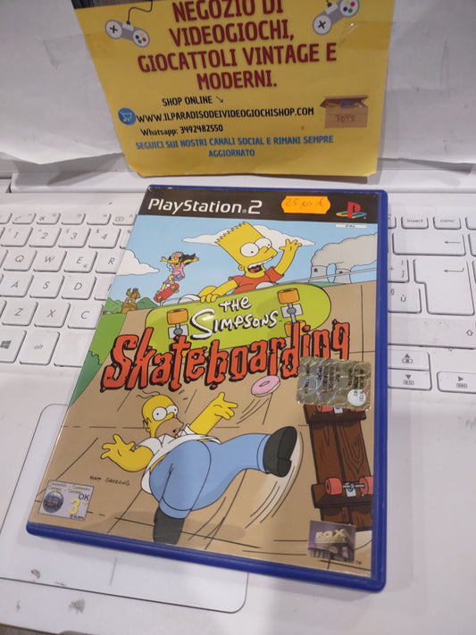 Gioco PlayStation PS2 the Simpsons skateboarding