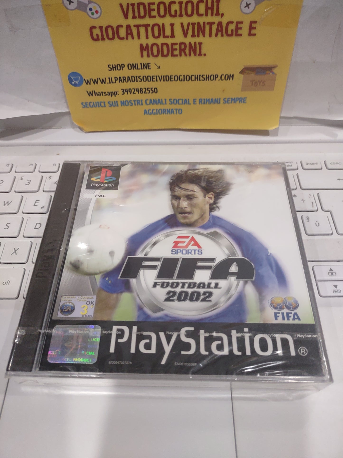 Gioco PlayStation PS1 fifa 2002 sigillato selaed