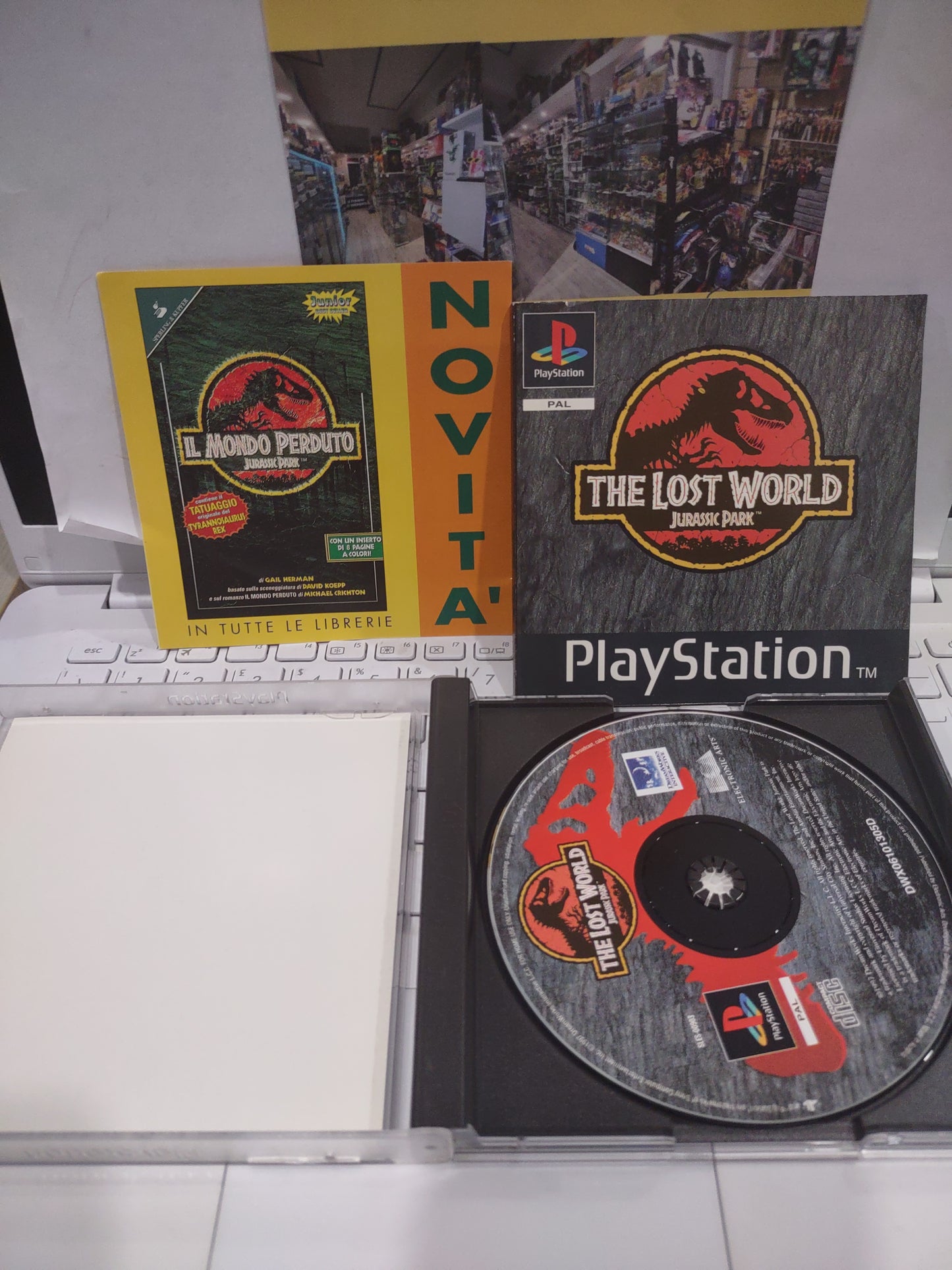 Gioco PlayStation PS1 Jurassic Park the Lost world il mondo perduto PAL ita