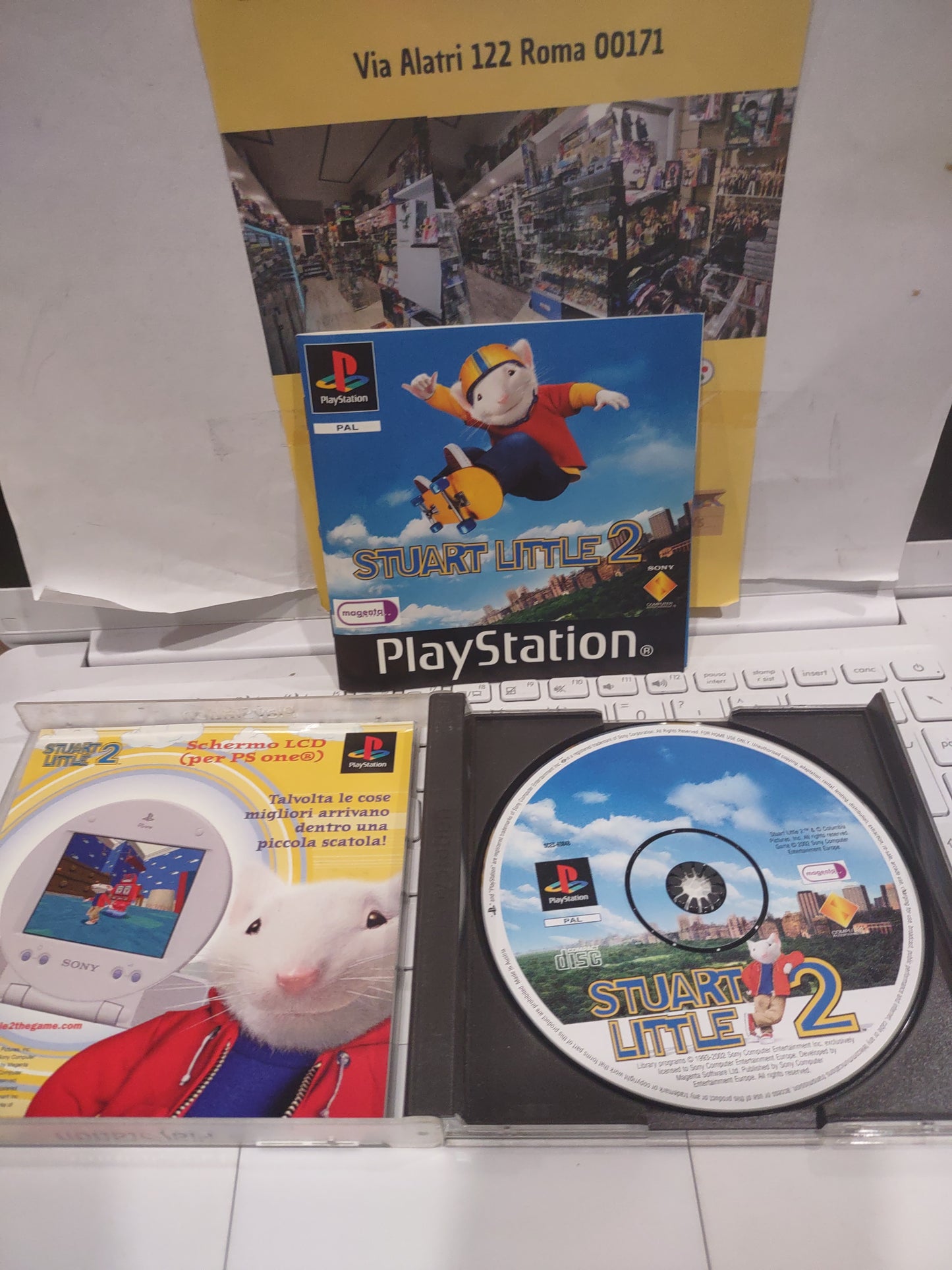 Gioco PlayStation PS1 Stuart Little 2 PAL ita