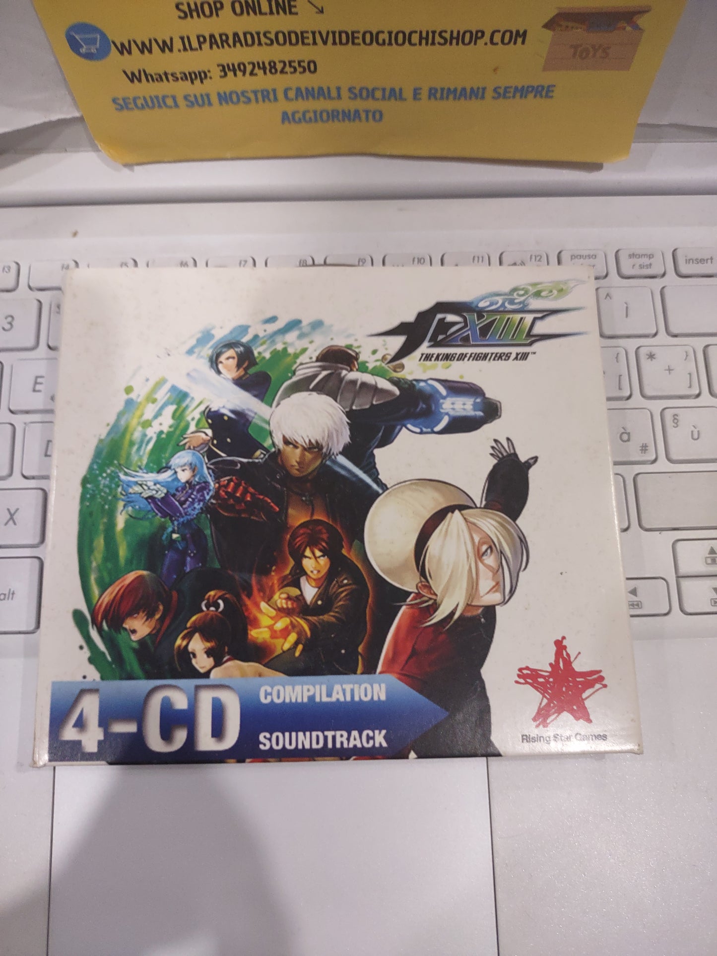 Compilation soundtrack 4 cd the King of fighters 13 XIII OST