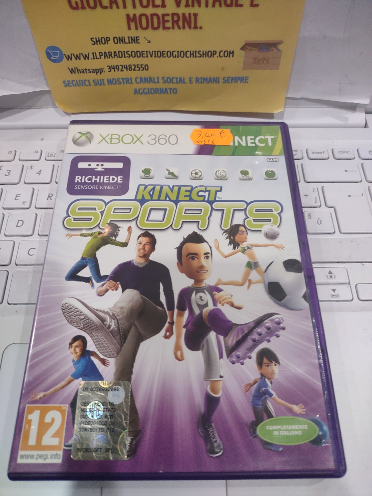 Gioco Xbox 360 Kinect sports