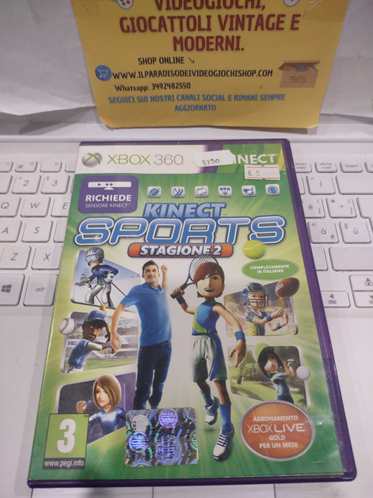 Gioco Xbox 360 Kinect sports stagione 2