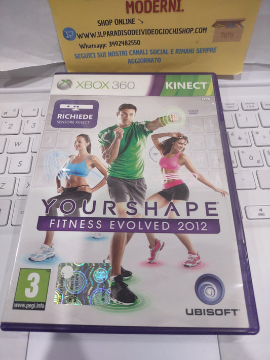 Gioco Xbox 360 Kinect your shape fitness evolved 2012