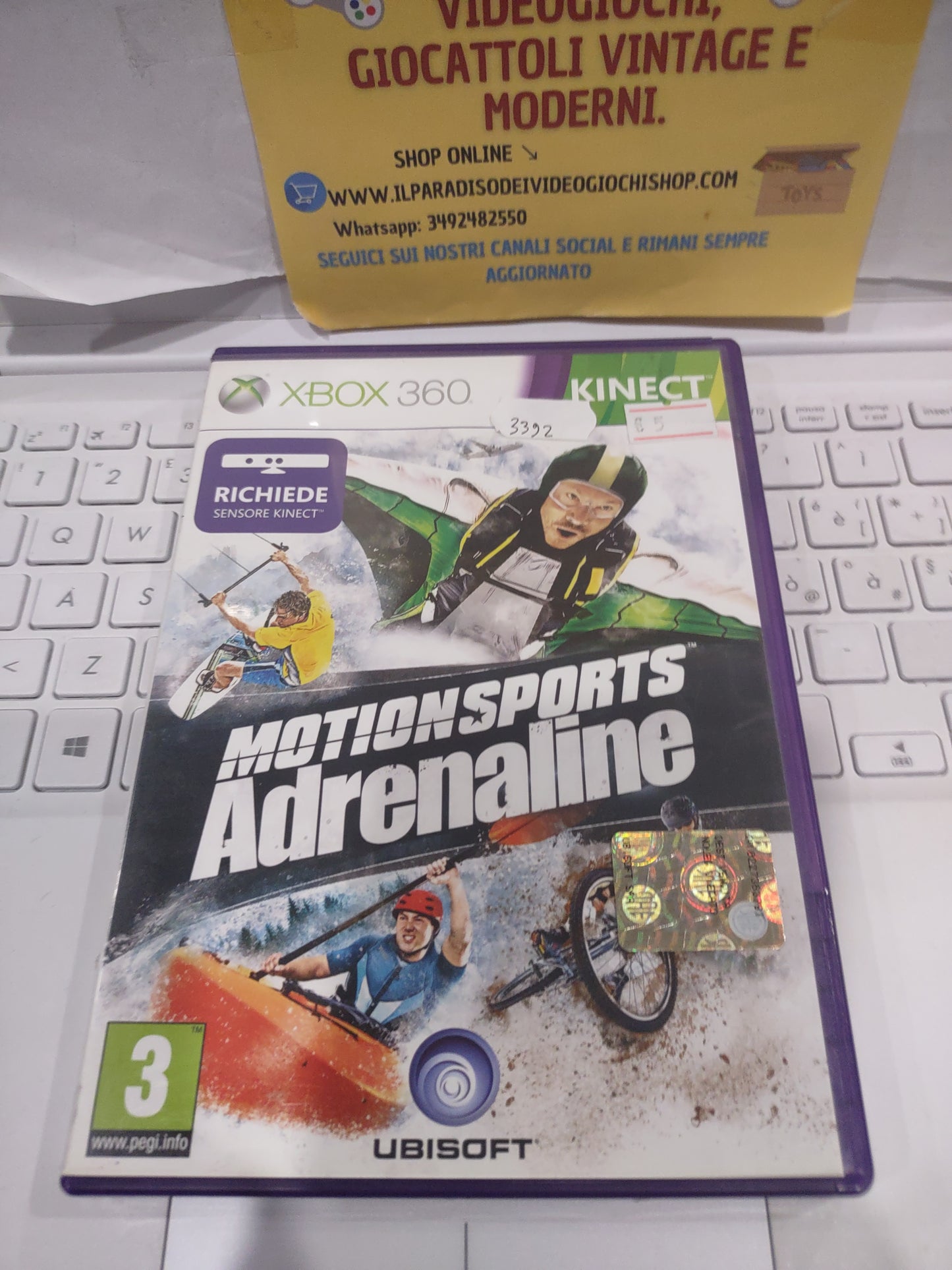 Gioco Xbox 360 motion sports adrenaline