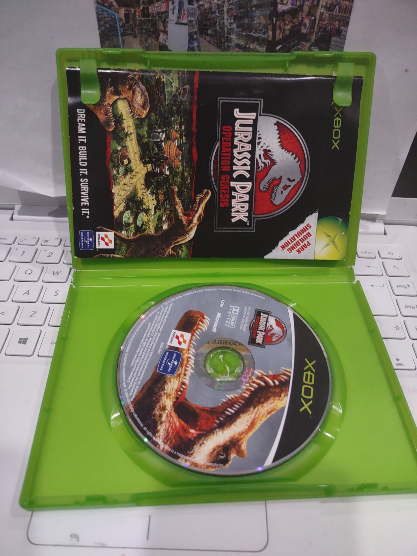 Gioco Xbox Jurassic Park operation genesis PAL ITA