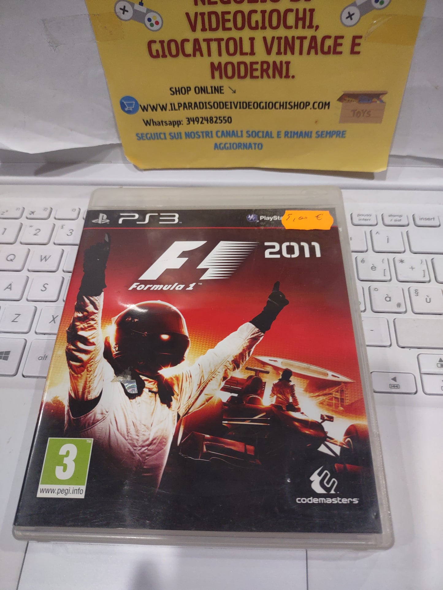 Gioco PlayStation ps3 formula uno F1 2011