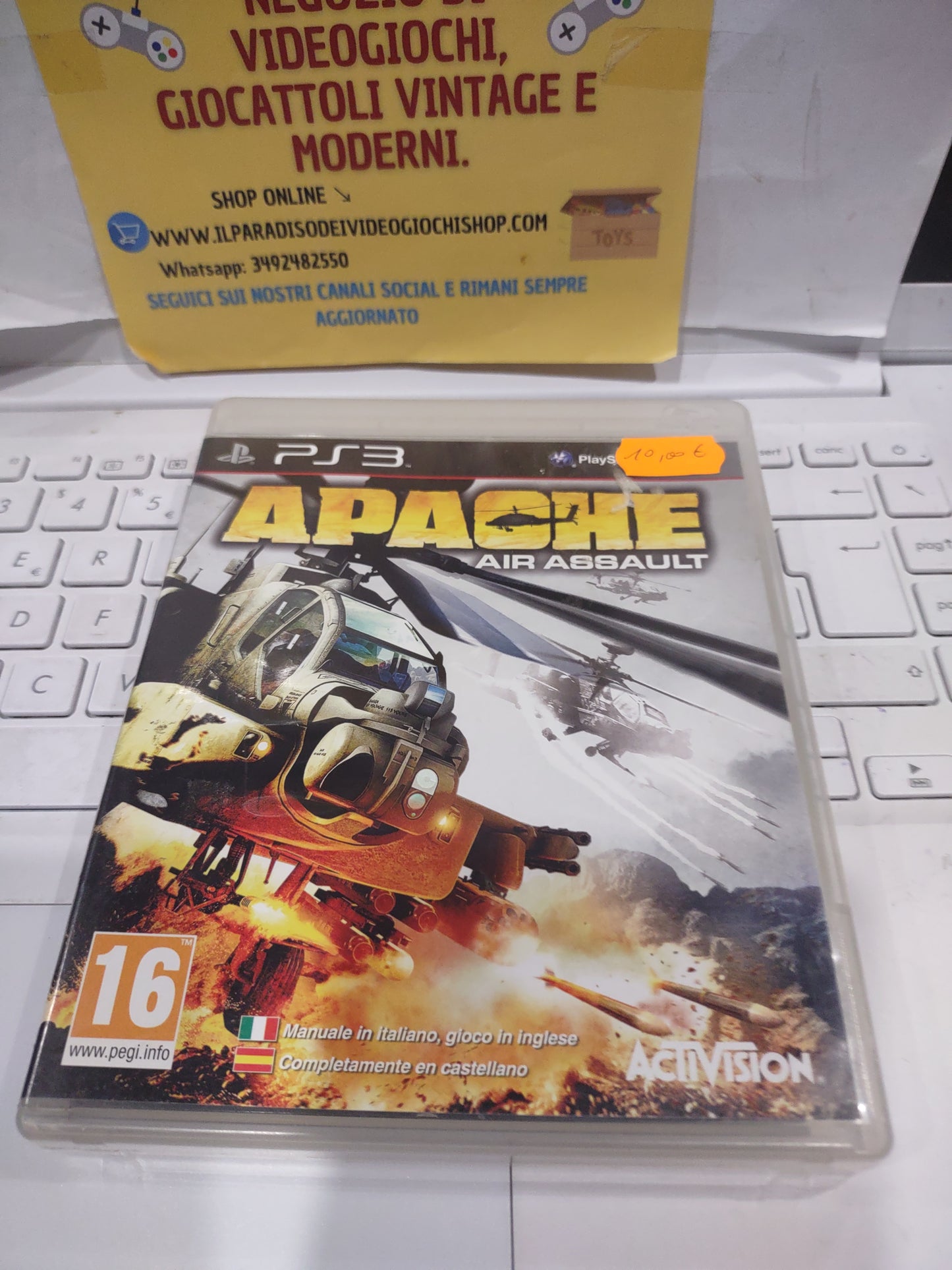 Gioco PlayStation ps3 Apache air assault