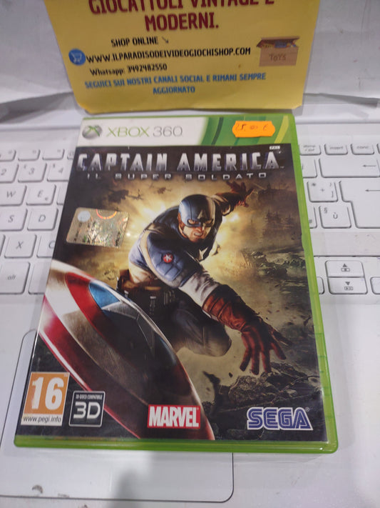 Gioco Xbox 360 captain america il super soldato