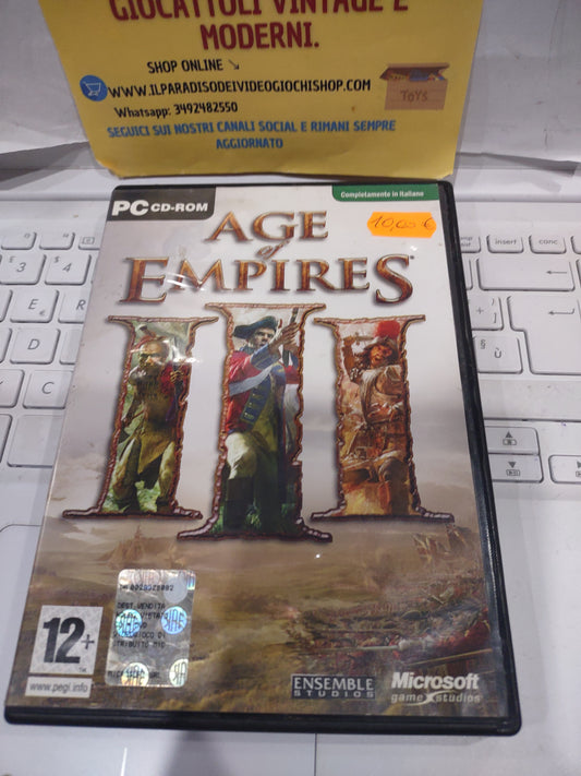 Gioco PC computer Age of empire 3 Ita