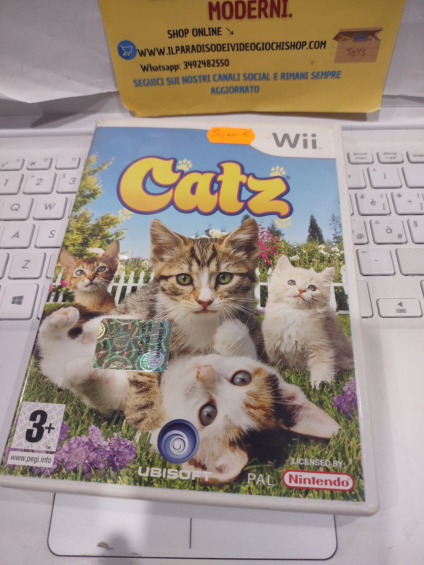 Gioco Nintendo Wii catz gatti PAL