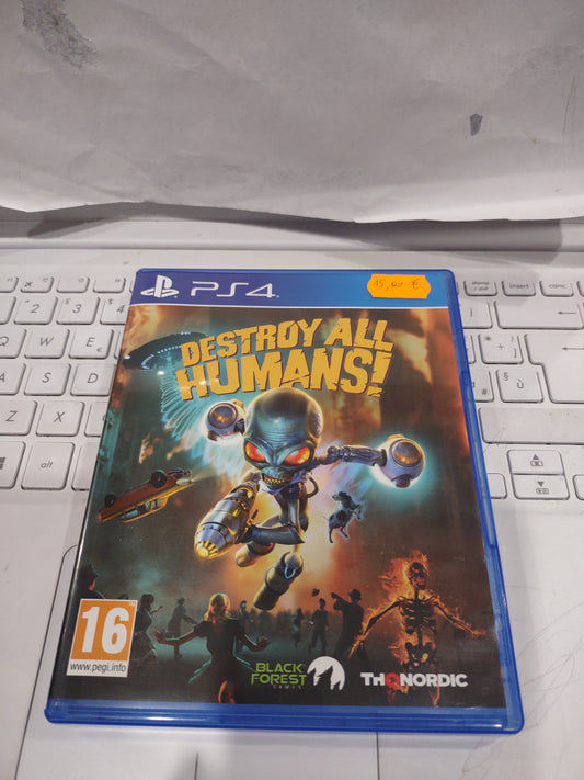 Gioco PlayStation PS4 destroy all humans!
