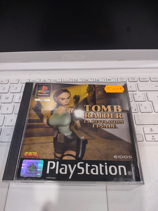 Gioco PlayStation PS1 tomb Raider revelation