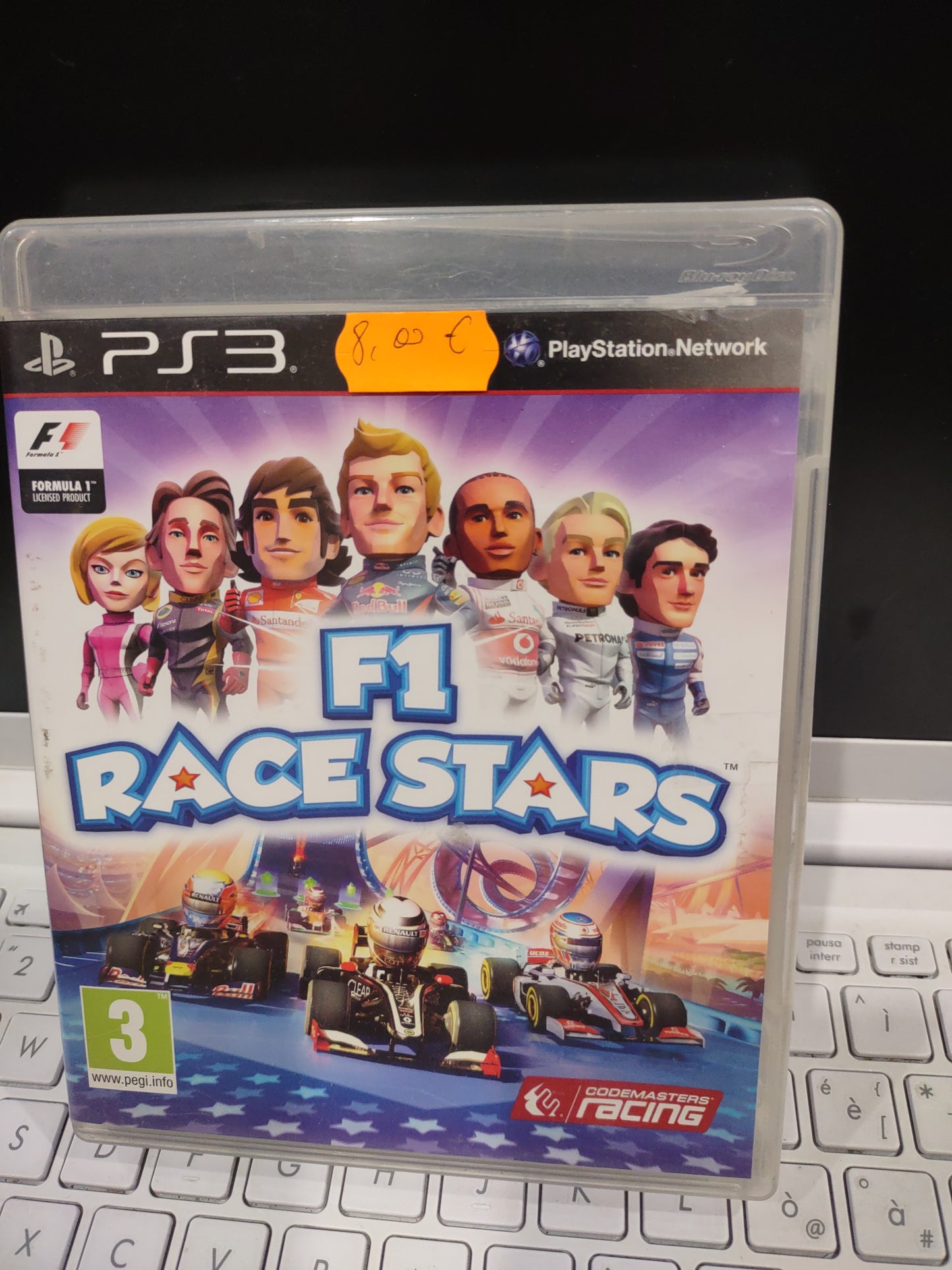 Gioco PlayStation ps3 F1 race stars