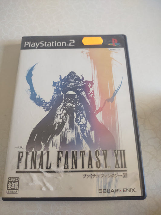 Gioco PlayStation PS2 final Fantasy xII Japan jap