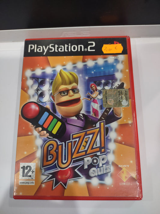 Gioco PlayStation PS2 buzz pop quiz italiano