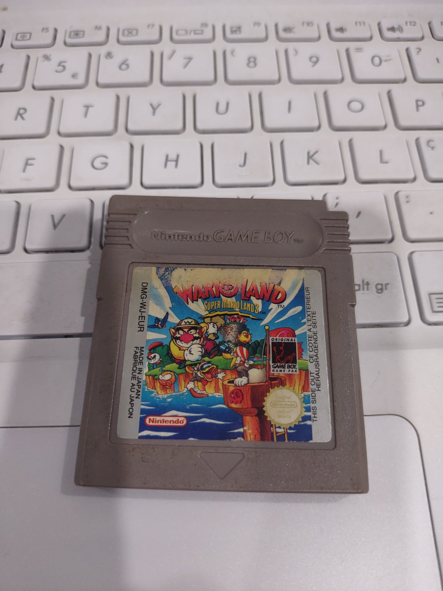 Gioco Nintendo gameboy game boy warioland Super Mario Land 3