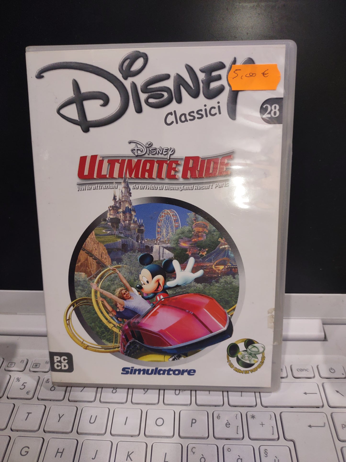 Gioco PC computer Disney ultimate ride simulatore