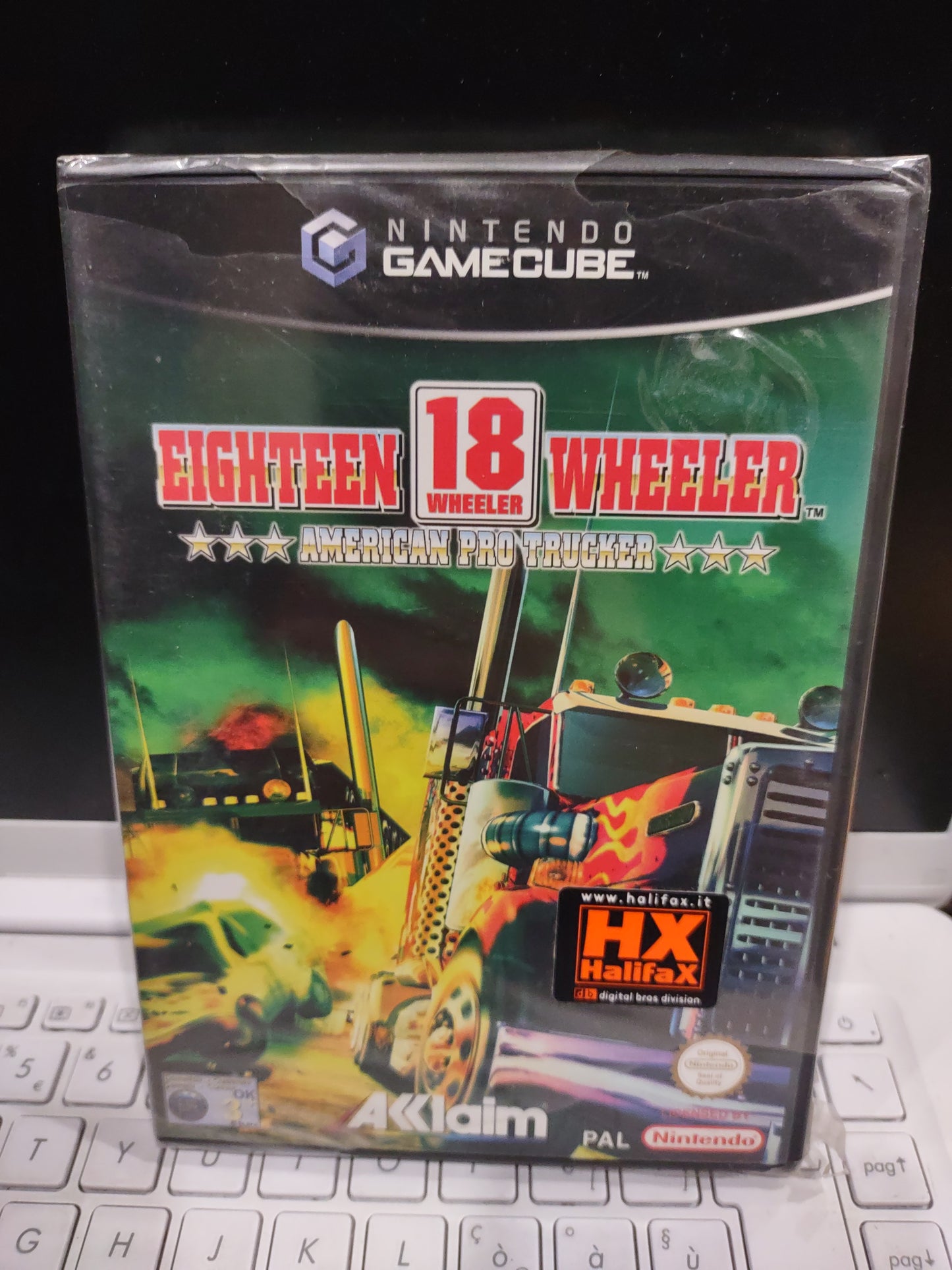 Gioco Nintendo GameCube eighteen 18 Wheeler American pro trucker sigillato