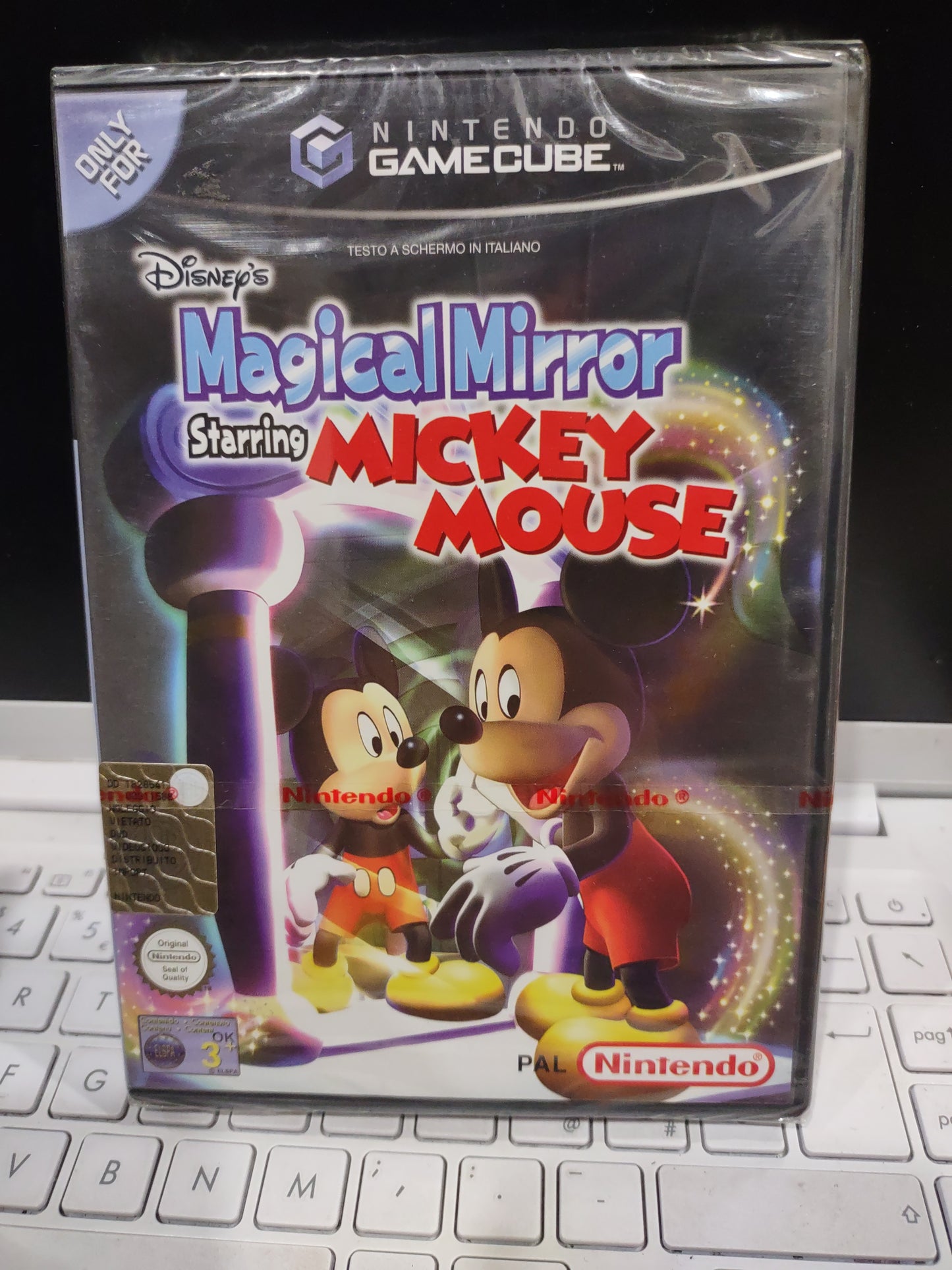 Gioco Nintendo GameCube Disney magical mirror starring Mickey mouse