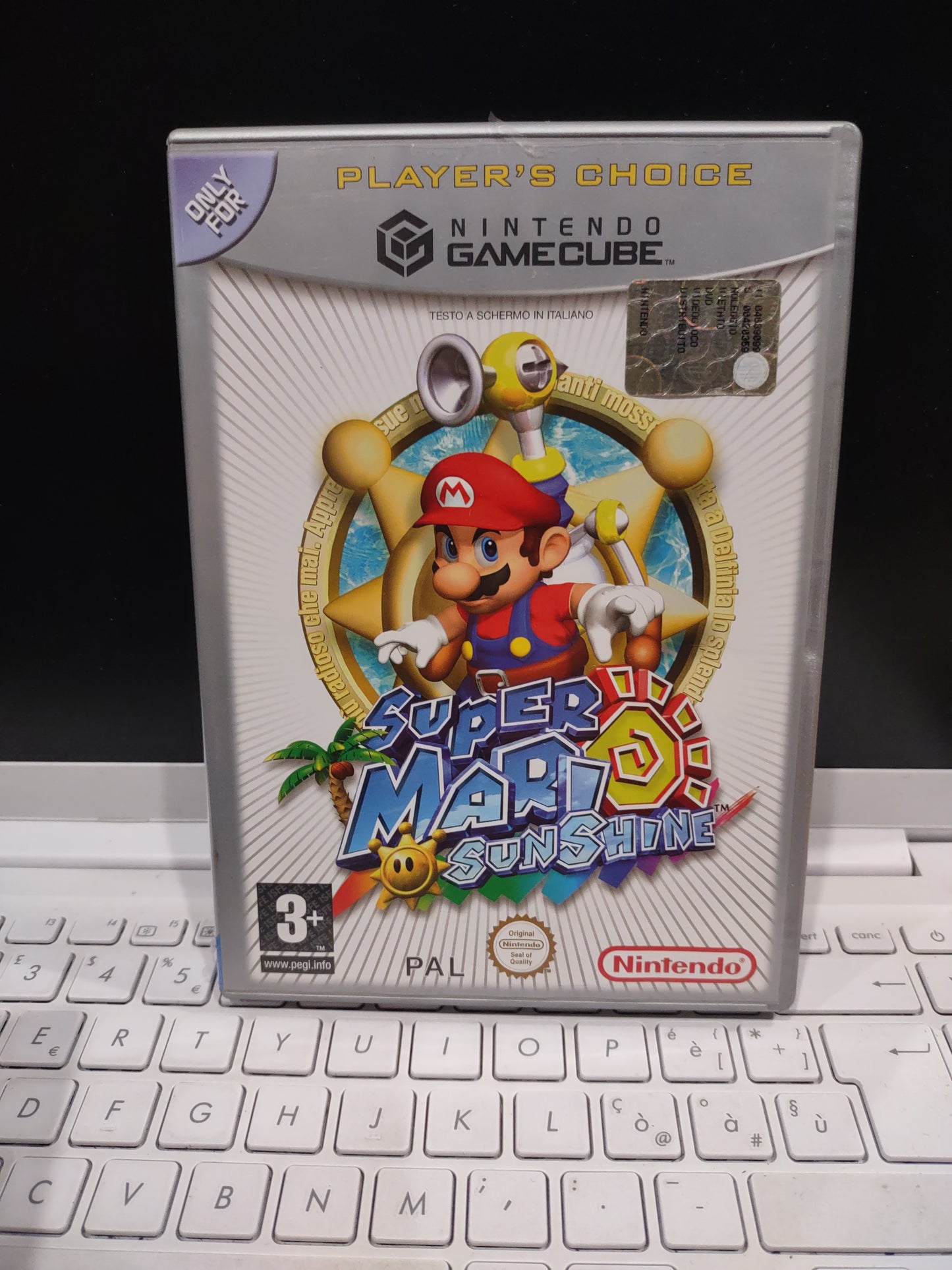 Gioco Nintendo GameCube Super Mario sunshine ita